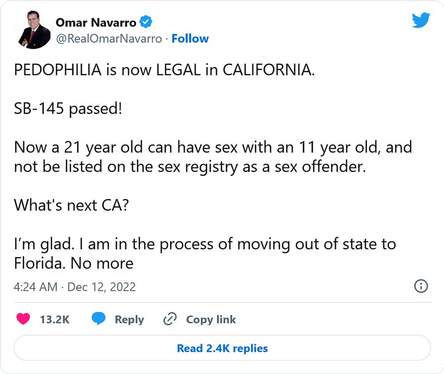 California pedofila