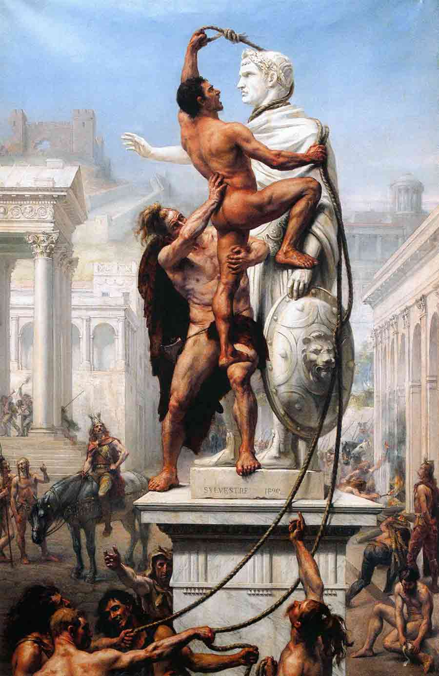 Visigoths sack Rome